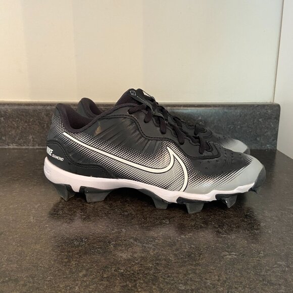 Nike Alpha Huarache 4 Keystone Baseball Cleats - Size 5Y - Picture 2 of 9